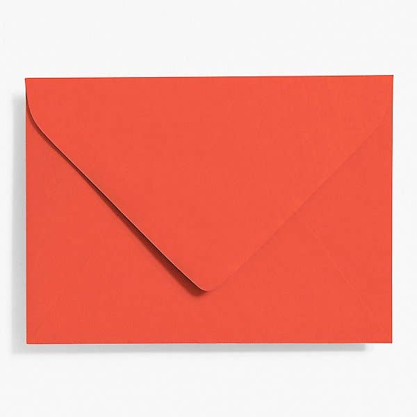 A6 Envelope Pack (10 Pack): Persimmon