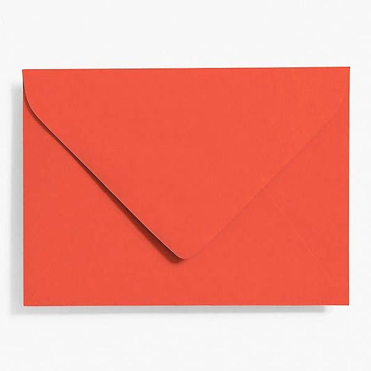 A6 Envelope Pack (10 Pack): Persimmon