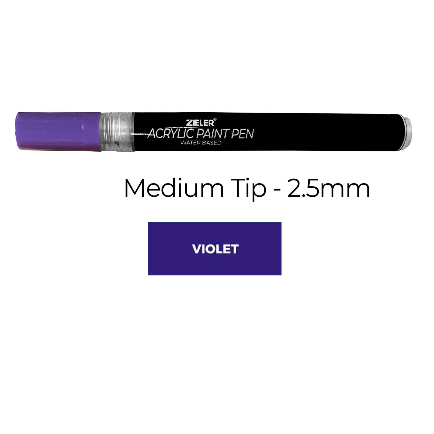 Acrylic Paint Pen - Medium (2.5mm) - Violet