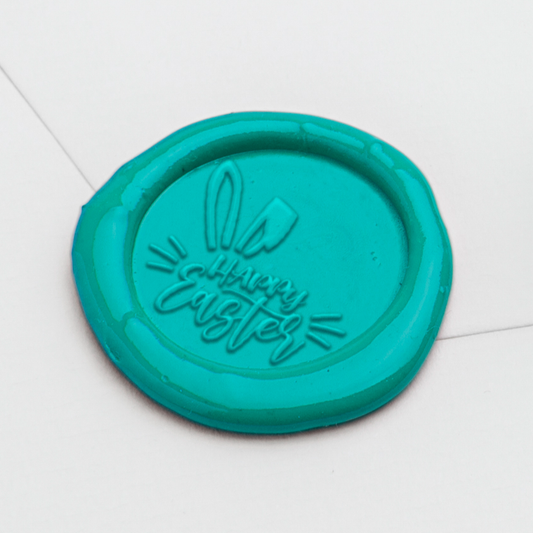 Happy Easter - Wax Seal - Rectangular