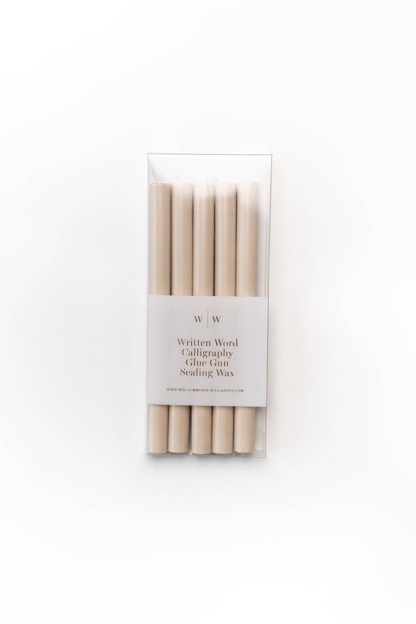 Beige Glue Gun Sealing Wax (Box of 5 Sticks)