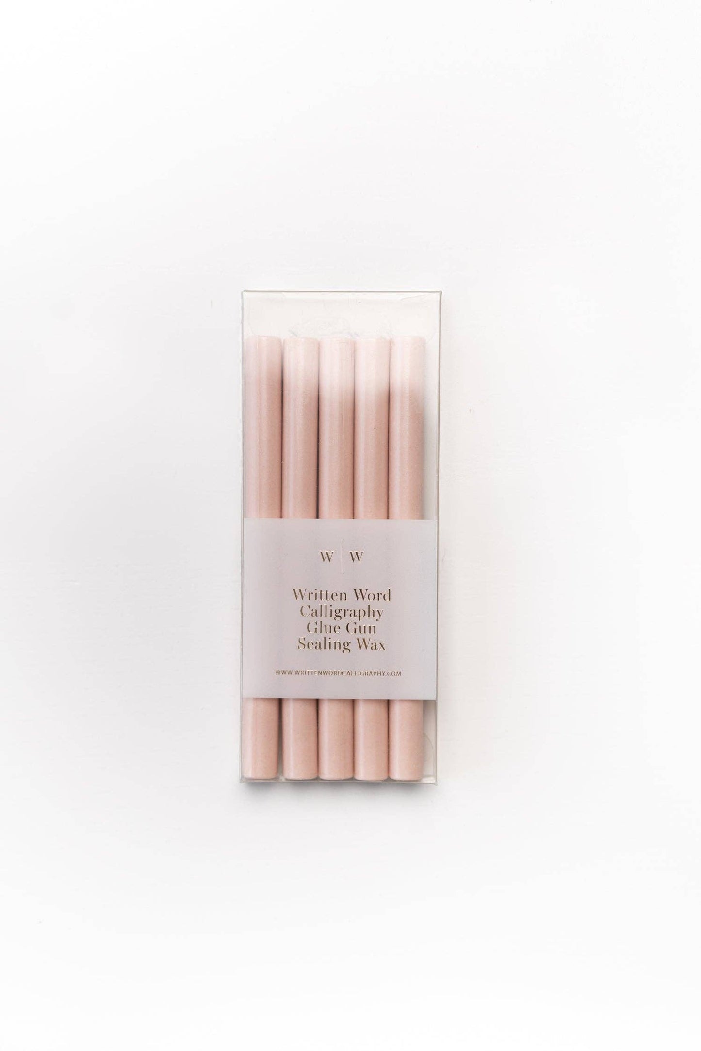 Blush Glue Gun Sealing Wax (Box of 5 Sticks)