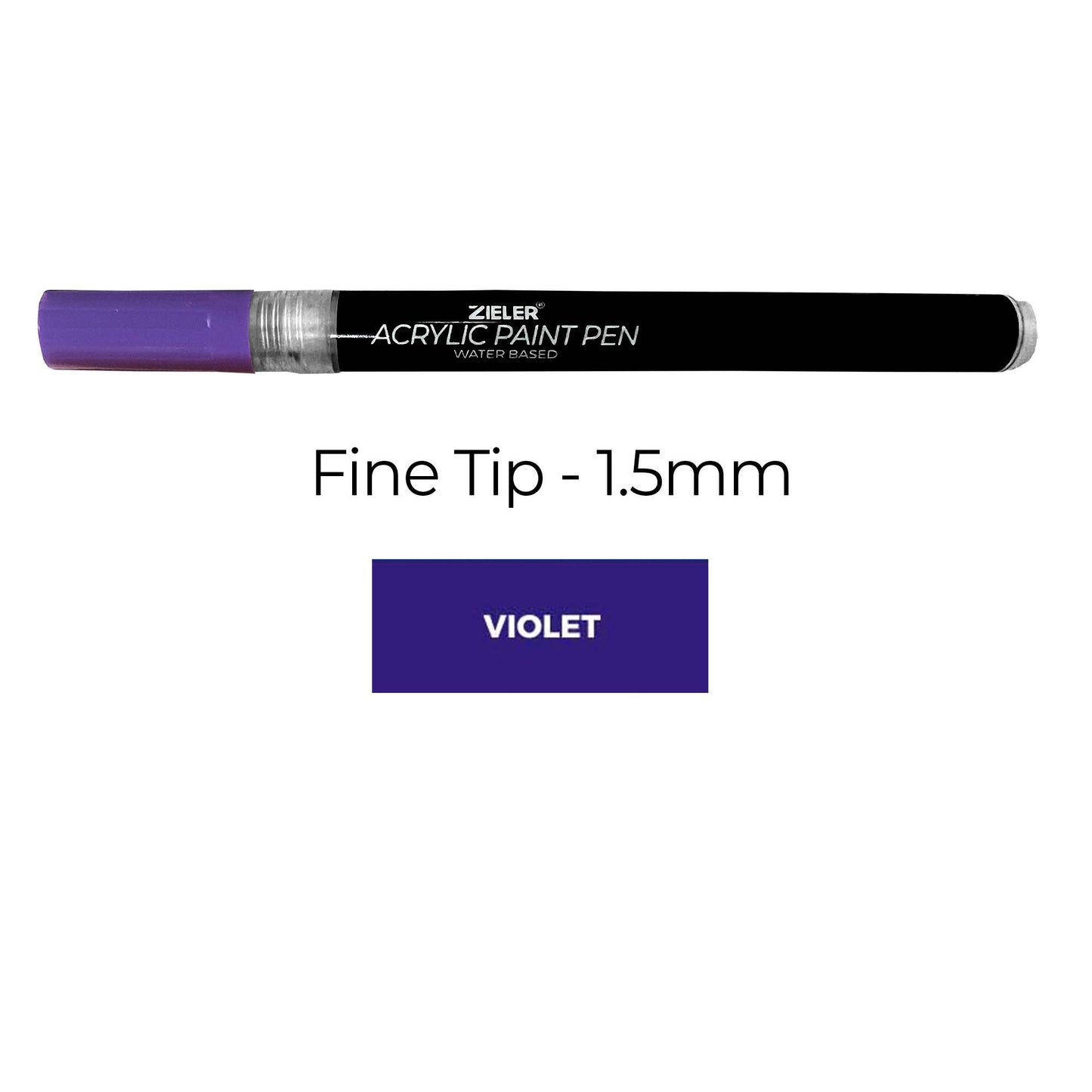 Acrylic Paint Pen - Fine (1.5mm) - Violet