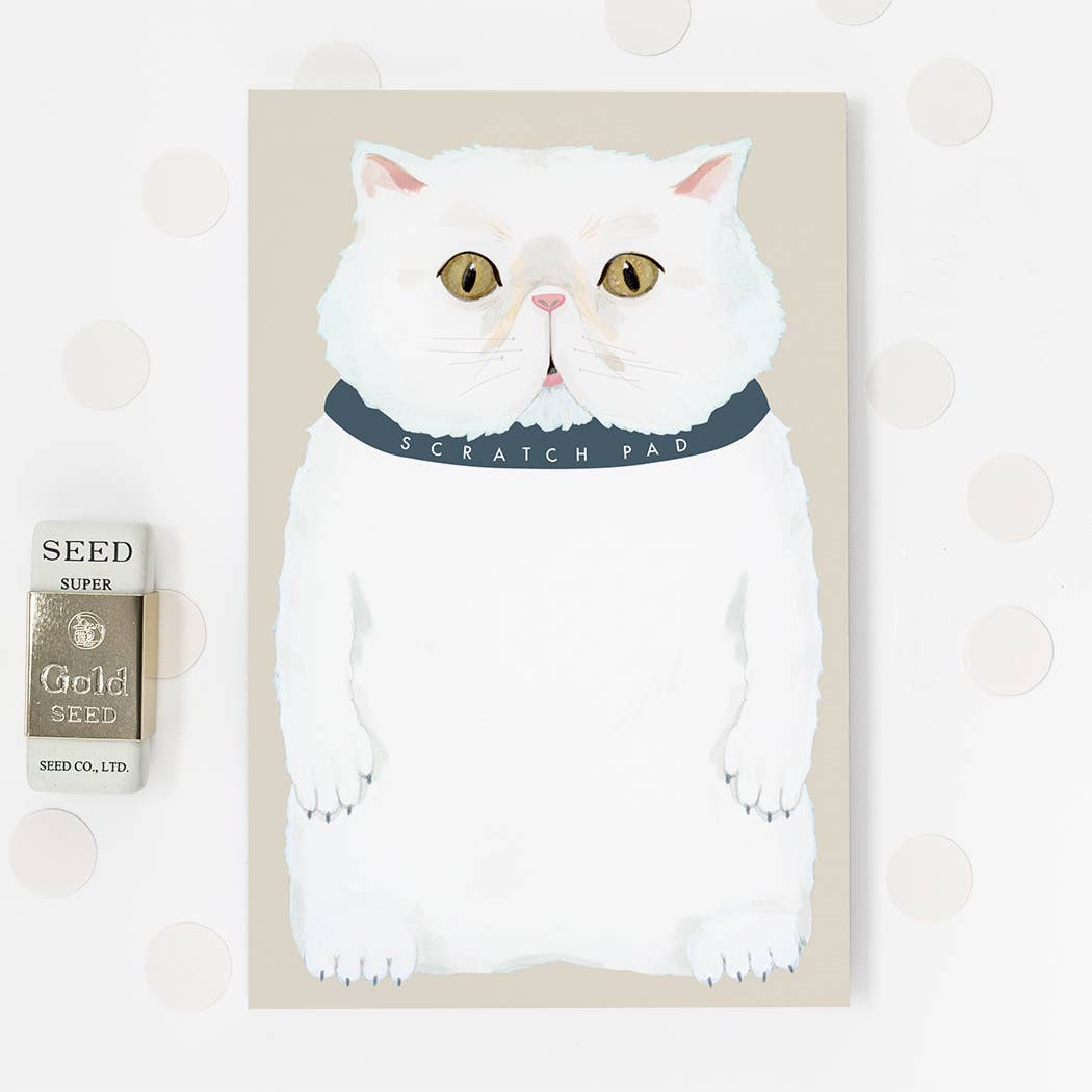 Cat Kitten Scratch Pad