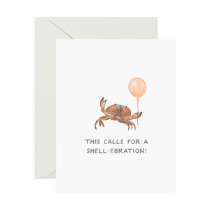 Open image in slideshow, Shell-ebration Congrats Card

