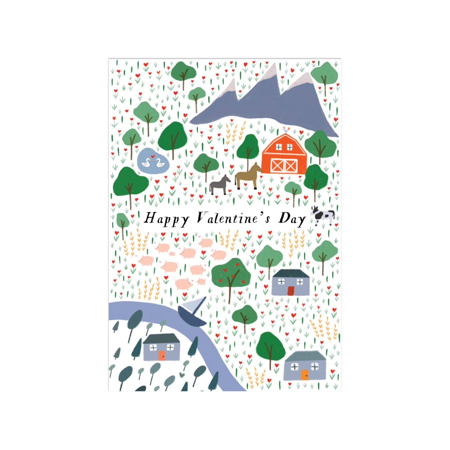 Countryside Fancy Little Valentines (Set of 25)