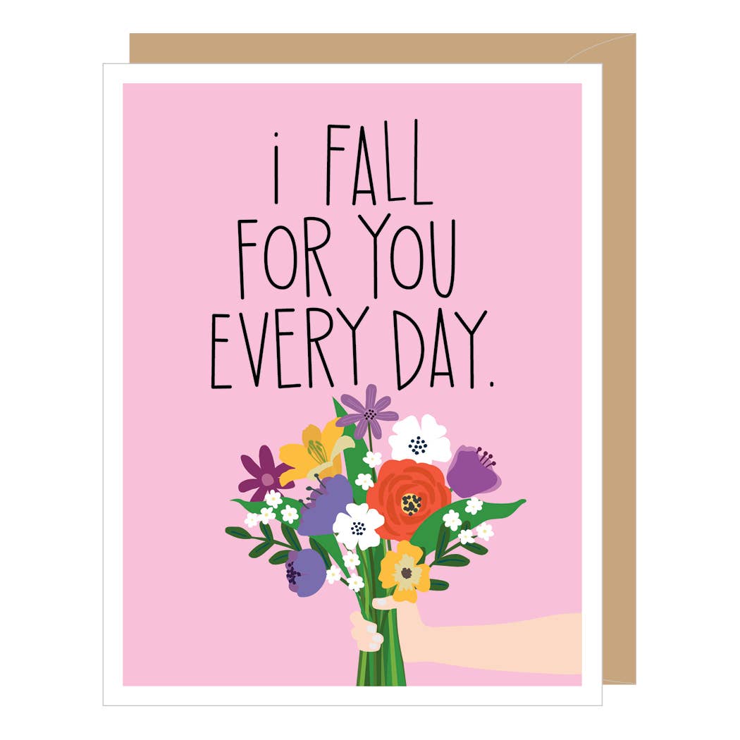 Bunch of Flowers V1 Valentine's Day Card