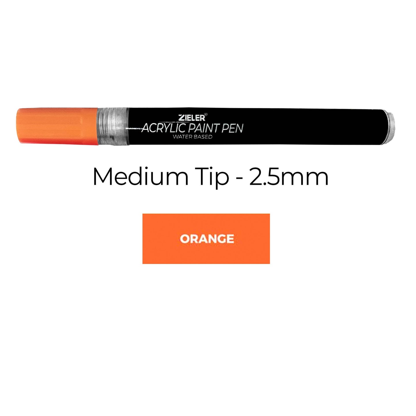 Acrylic Paint Pen - Medium (2.5mm) - Orange
