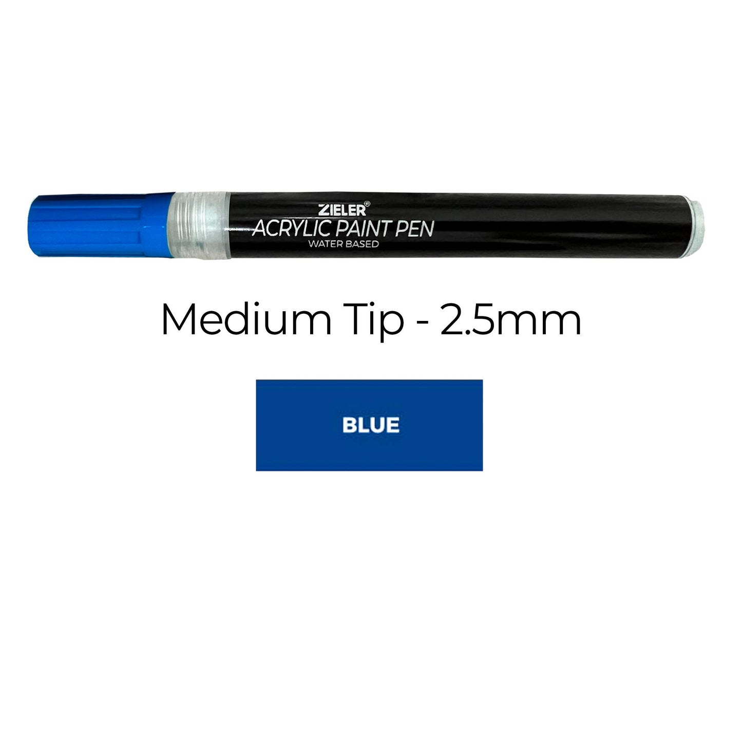Acrylic Paint Pen - Medium (2.5mm) - Blue