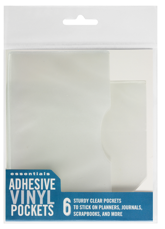Adhesive Vinyl Pockets