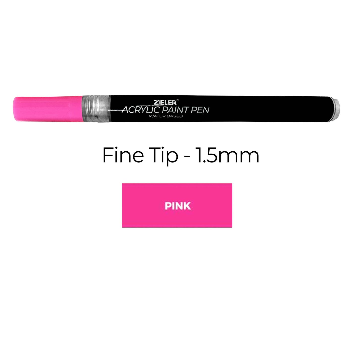 Acrylic Paint Pen - Fine (1.5mm) - Pink