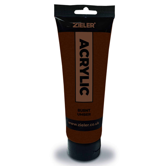 Premium Acrylic Paint | High Pigment - Burnt Umber