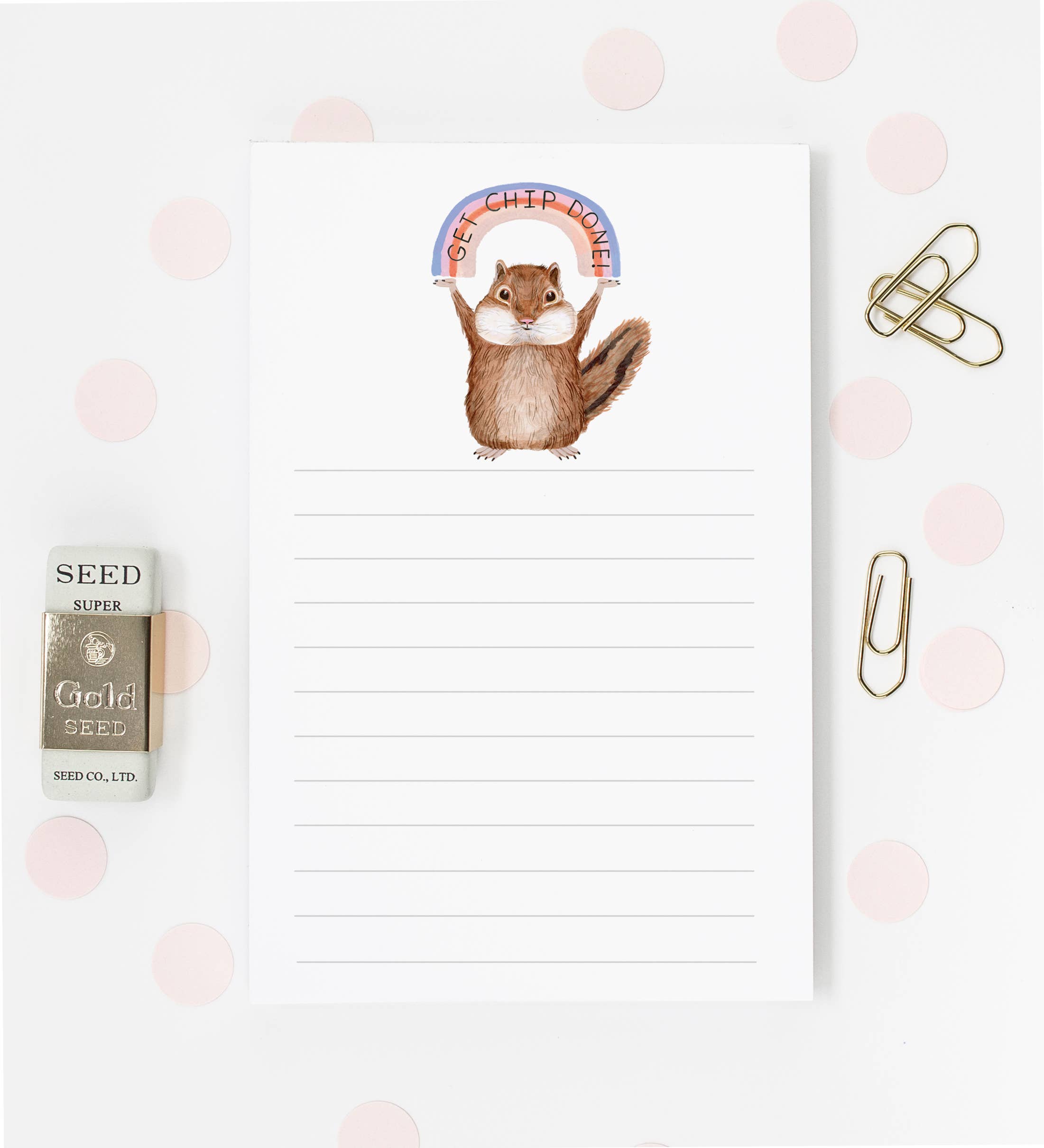 Notepad Chip Get Chip Done! Notepad – Pella Paperie