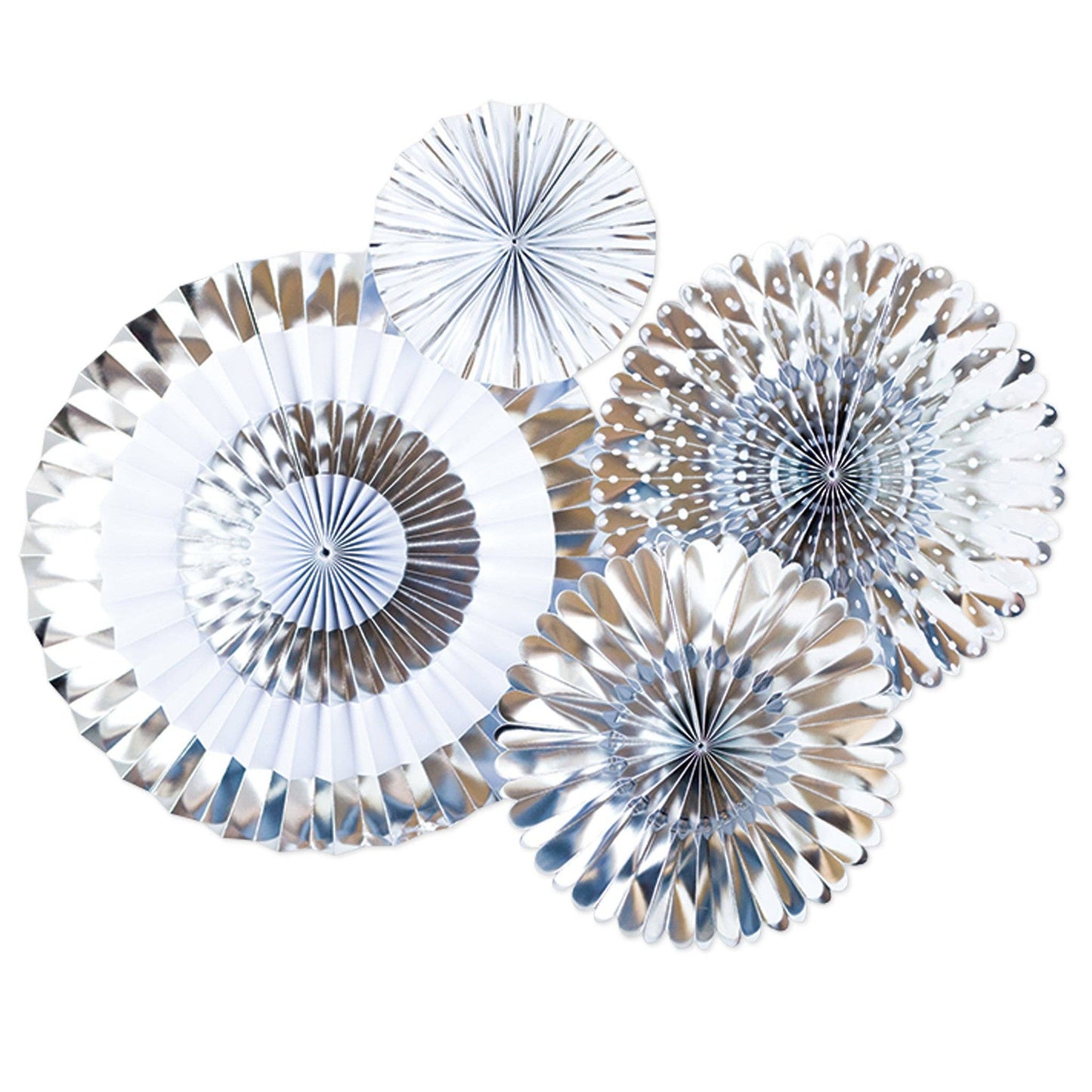 4 Party Fans: Chrome