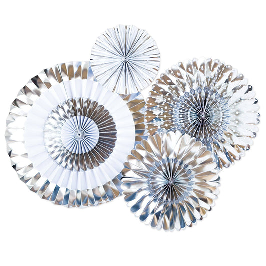 4 Party Fans: Chrome