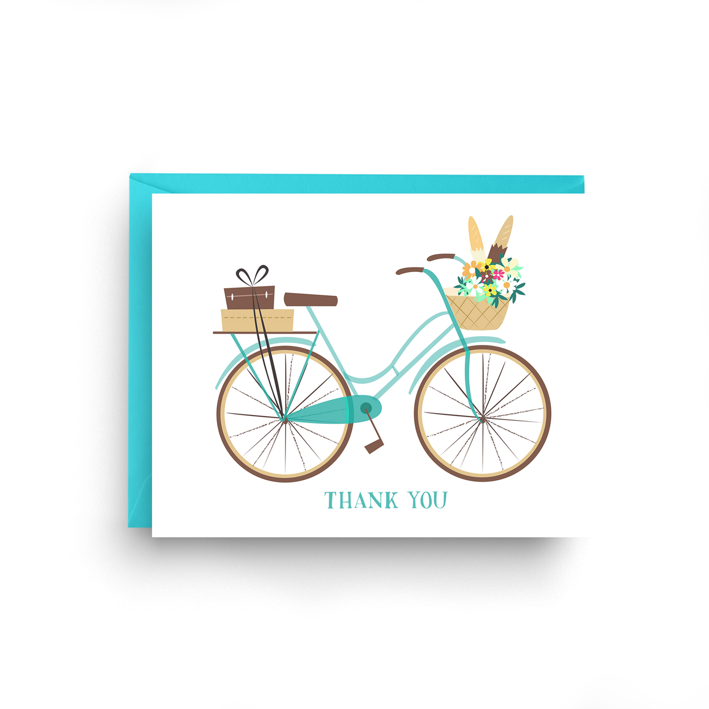 Blue Vintage Bicycle Set