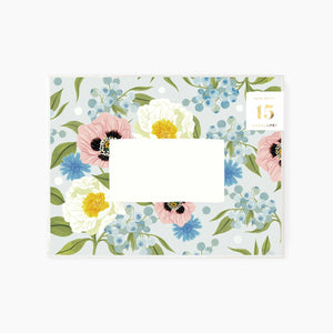 LUSH FLORA | Boxed set of 15 envelopes