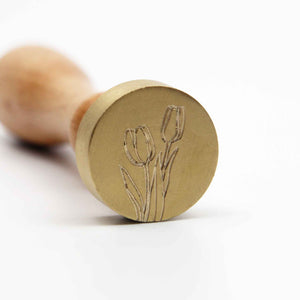 Open image in slideshow, Tulip Wax Seal Stamp (Floral Series)
