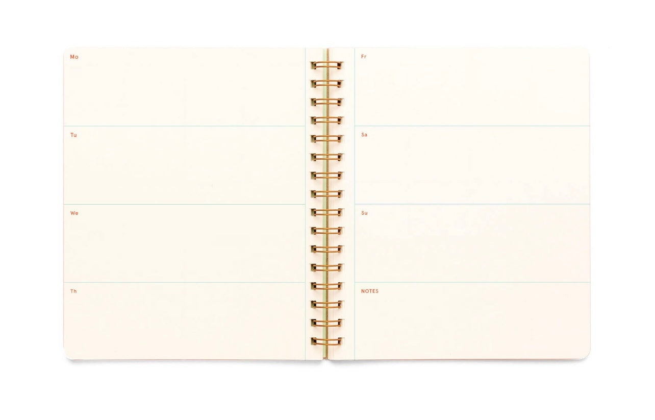 Tie Dye Planner