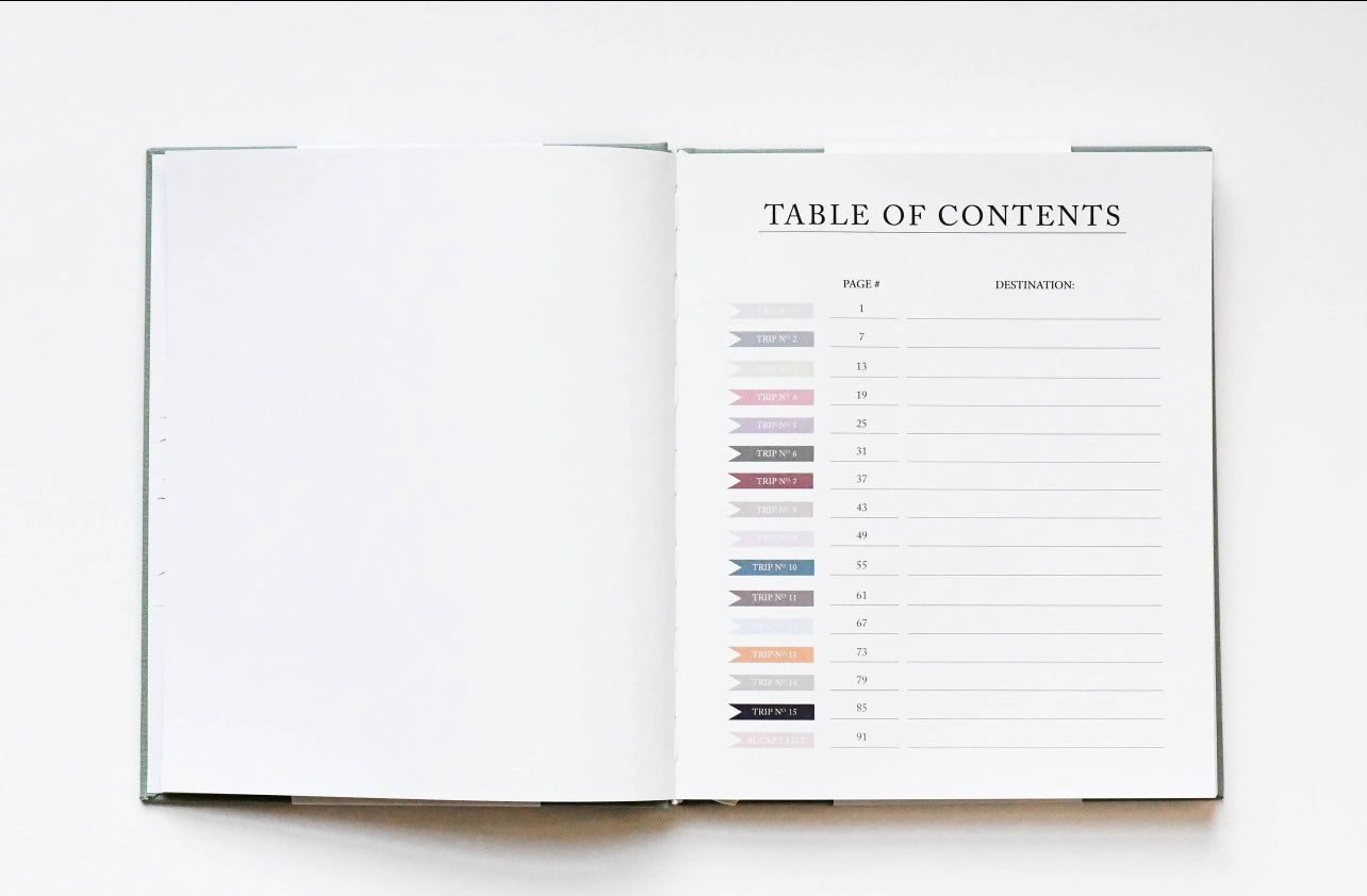 Travel Journal | SAND | Gift for Travelers