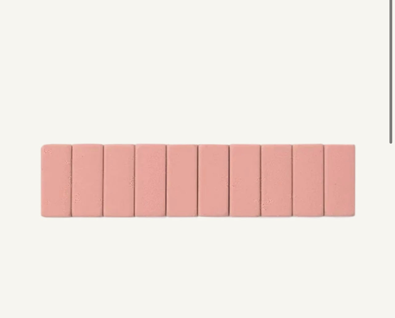 Blackwing Replacement Erasers-Brick Red
