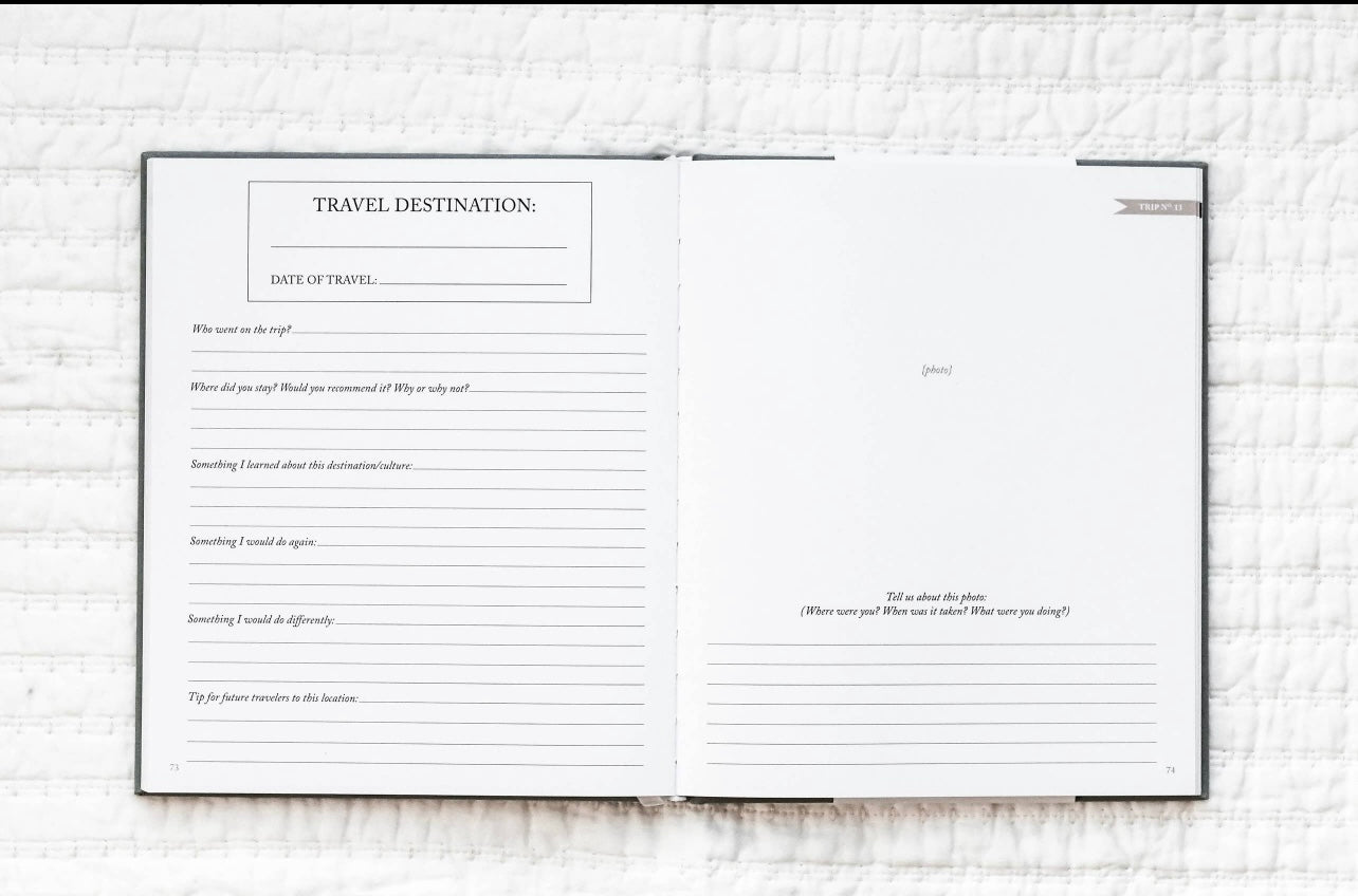 Travel Journal | SAND | Gift for Travelers
